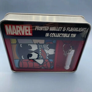 Marvel Kawaii Wallet Set in Collectible Tin